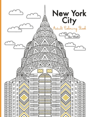 New York City Adult Coloring Book - Tevi Woehl