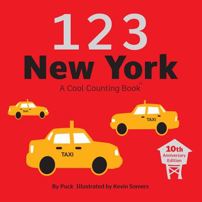 1 2 3 New York: A Cool Counting Book - Puck