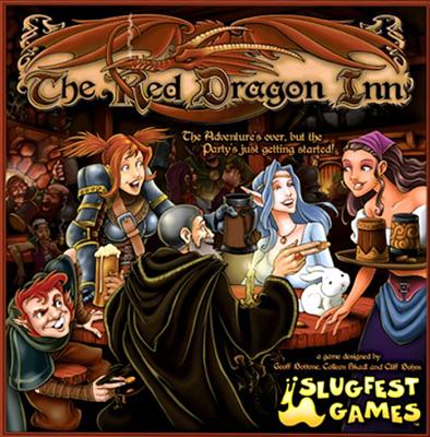 Coperta cărții 'Red Dragon Inn Boxed Card Game - Slugfest Games'