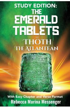 Study Edition The Emerald Tablets of Thoth The Atlantean - Rebecca Marina Messenger