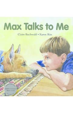 Coperta cărții 'Max Talks to Me - Claire Buchwald'