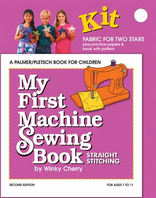 My First Machine Sewing Book Kit: Straight Stitching - Winky Cherry