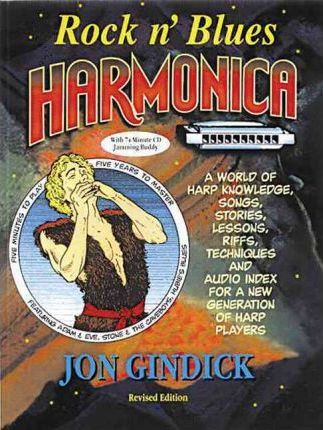 Rock N' Blues Harmonica: Harp Knowledge, Songs, Stories, Lessons, Riffs, Techniques and Audio Index for a New Generation of Harp Players [With 74 Minu - Jon Gindick