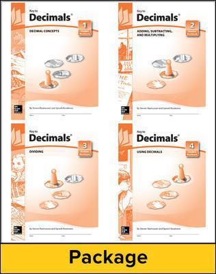 Key to Decimals, Books 1-4 Set - Mcgraw Hill