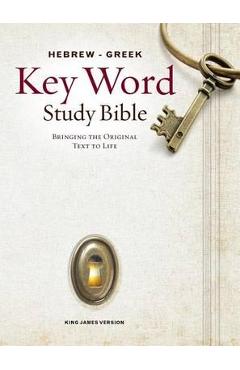 Poza produsului Hebrew-Greek Key Word Study Bible-KJV - Spiros Zodhiates