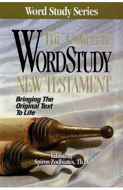 Coperta cărții 'Complete Word Study New Testament-KJV - Spiros Zodhiates'