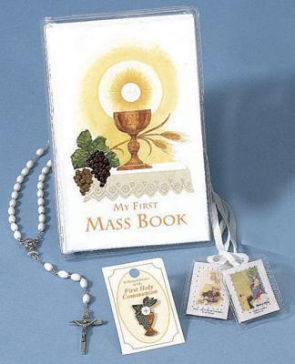First Mass Book Vinyl Set: An Easy Way of Participating at Mass for Boys and Girls - Catholic Book Publishing & Icel