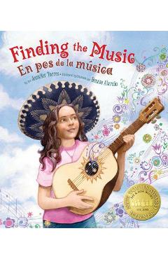 Coperta cărții 'Finding the Music / En Pos de la M�sica - Jennifer Torres'