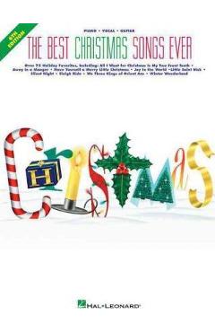Coperta cărții 'The Best Christmas Songs Ever - Hal Leonard Corp'