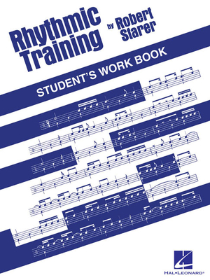 Coperta cărții 'Rhythmic Training: Student's Workbook - Robert Starer'