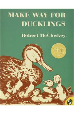 Coperta cărții 'Make Way for Ducklings - Robert Mccloskey'