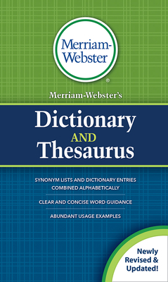 Merriam-Webster's Dictionary and Thesaurus - Merriam-webster Inc
