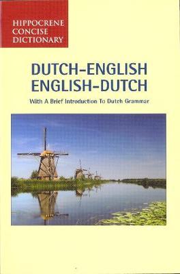 Dutch-English/English-Dutch Concise Dictionary - Editors Of Books