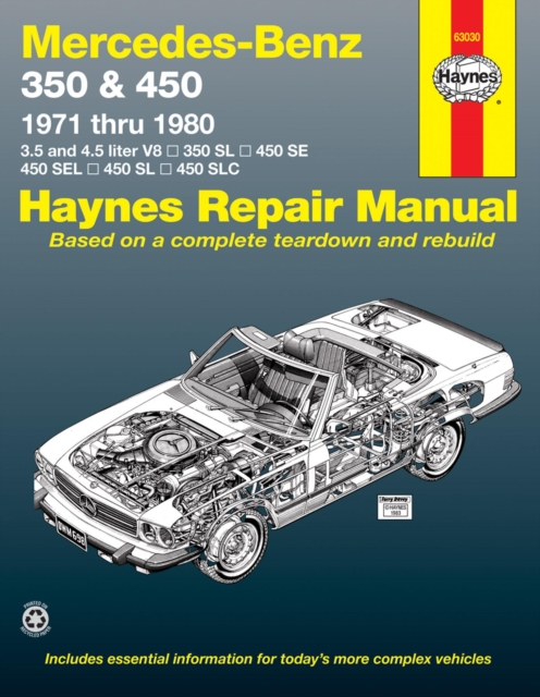 Mercedes-Benz 350 and 450 V8, 1971-1980 - John Haynes