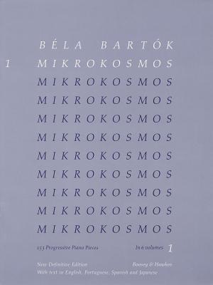 Bela Bartok - Mikrokosmos Volume 1 (Blue): 153 Progressive Piano Pieces - Bela Bartok