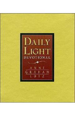 Coperta cărții 'Daily Light - Tan - Anne Graham Lotz'