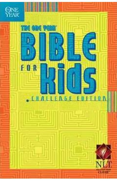 Coperta cărții 'One Year Bible for Kids-Nlt - Tyndale'