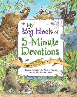 Coperta cărții 'My Big Book of 5-Minute Devotions - Pamela Kennedy'
