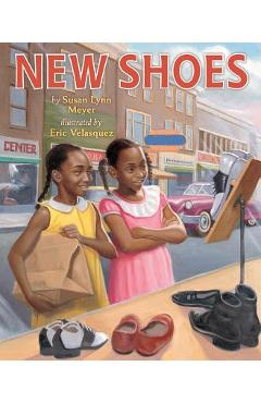 Coperta cărții 'New Shoes - Susan Lynn Meyer'