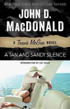 Coperta cărții 'A Tan and Sandy Silence - John D. Macdonald'