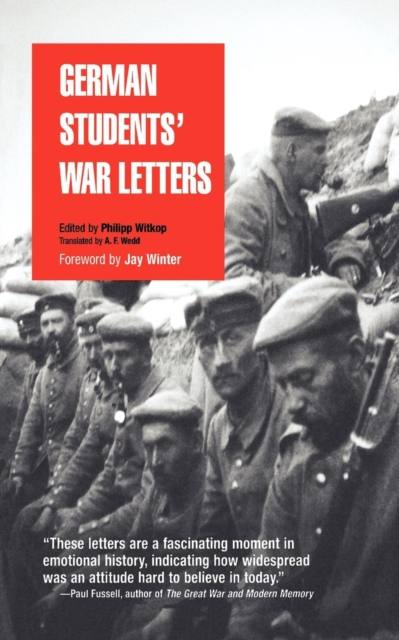 German Students' War Letters - Philipp Witkop