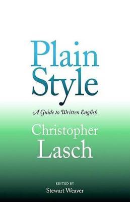 Plain Style - Christopher Lasch