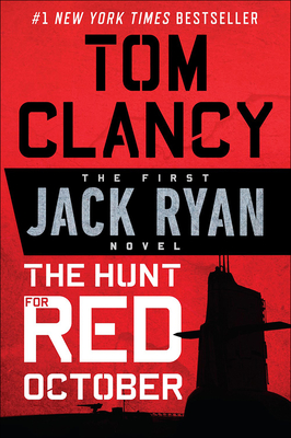 Coperta cărții 'Hunt for Red October - Tom Clancy'