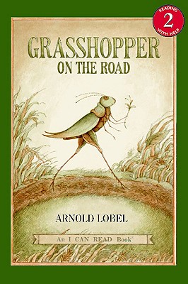 Coperta cărții 'Grasshopper on the Road - Arnold Lobel'