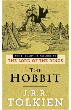 Coperta cărții 'The Hobbit - J. R. R. Tolkien'