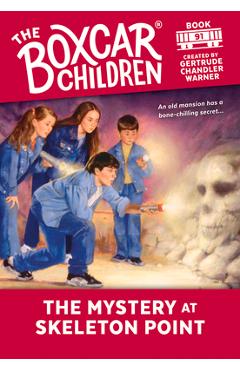 Coperta cărții 'The Mystery at Skeleton Point - Gertrude Chandler Warner'