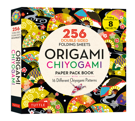 Origami Chiyogami Paper Pack Book: 256 Double-Sided Folding Sheets (Includes Instructions for 8 Projects) - Tuttle Publishing