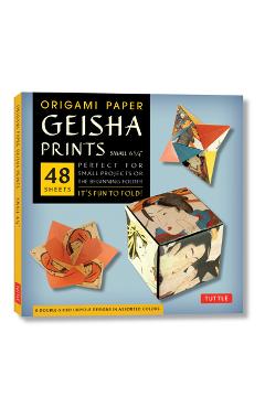 Coperta cărții 'Origami Paper - Geisha Prints - Small 6 3/4