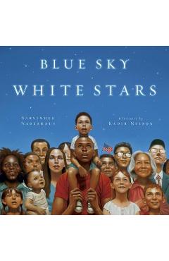 Coperta cărții 'Blue Sky White Stars - Sarvinder Naberhaus'