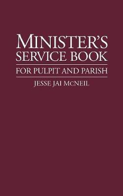 Minister's Service Book - Jesse Jai Mcneil