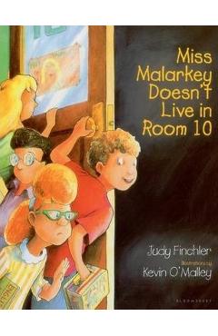 Coperta cărții 'Miss Malarkey Doesn't Live in Room 10 - Judy Finchler'