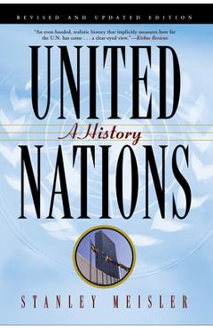 Coperta cărții 'United Nations: A History - Stanley Meisler'