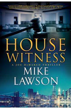Coperta cărții 'House Witness: A Joe DeMarco Thriller - Mike Lawson'