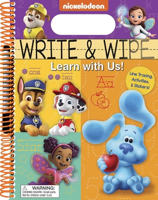 Nickelodeon: Write and Wipe: Learn with Us! - Editors Of Studio Fun International