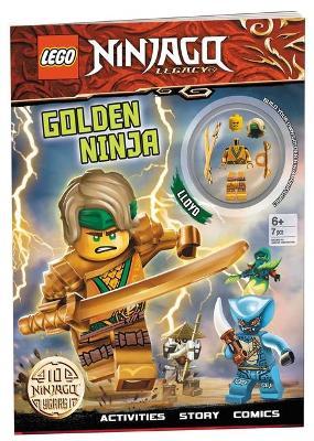 Lego Ninjago: Golden Ninja [With Minifigure] - Ameet Publishing