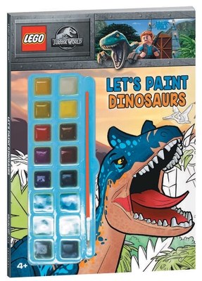 Lego(r) Jurassic World(tm): Let's Paint Dinosaurs - Ameet Publishing