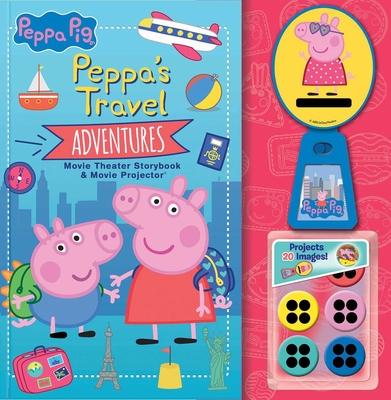 Peppa Pig: Peppa's Travel Adventures Storybook & Movie Projector - Meredith Rusu