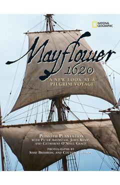 Coperta cărții 'Mayflower 1620: A New Look at a Pilgrim Voyage - Plimoth Plantation'