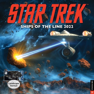 Star Trek Ships of the Line 2022 Wall Calendar - Cbs
