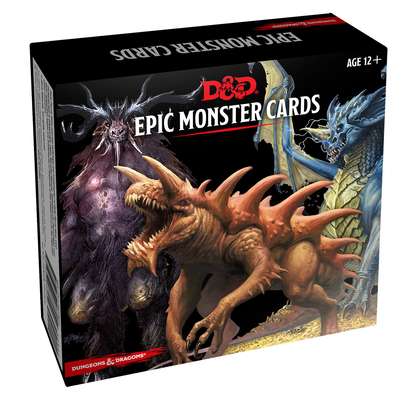 Dungeons & Dragons Spellbook Cards: Epic Monsters (D&d Accessory) - Wizards Rpg Team