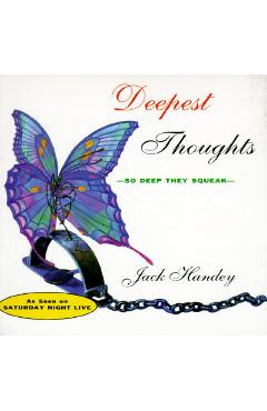 Coperta cărții 'Deepest Thoughts: So Deep They Squeak - Jack Handey'