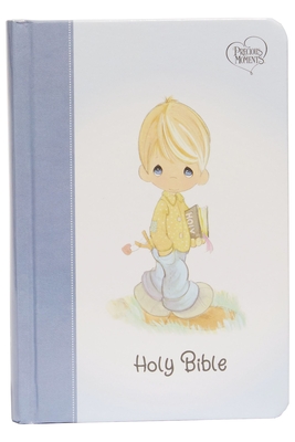 Nkjv, Precious Moments Small Hands Bible, Blue, Hardcover, Comfort Print: Holy Bible, New King James Version - Thomas Nelson