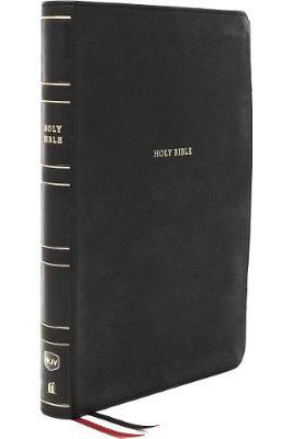 Nkjv, Reference Bible, Super Giant Print, Leathersoft, Black, Thumb Indexed, Red Letter Edition, Comfort Print: Holy Bible, New King James Version - Thomas Nelson