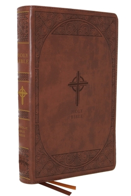 Nabre, New American Bible, Revised Edition, Catholic Bible, Large Print Edition, Leathersoft, Brown, Comfort Print: Holy Bible - Catholic Bible Press