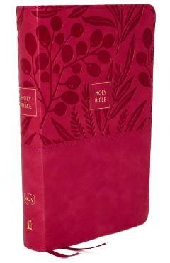 Nkjv, Reference Bible, Personal Size Large Print, Leathersoft, Pink, Thumb Indexed, Red Letter Edition, Comfort Print: Holy Bible, New King James Vers - Thomas Nelson