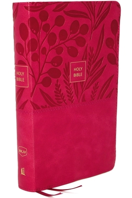 Nkjv, Reference Bible, Compact, Leathersoft, Pink, Red Letter Edition, Comfort Print: Holy Bible, New King James Version - Thomas Nelson